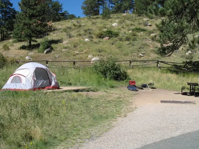 Rocky Mountain National Park Aspenglen Campground
