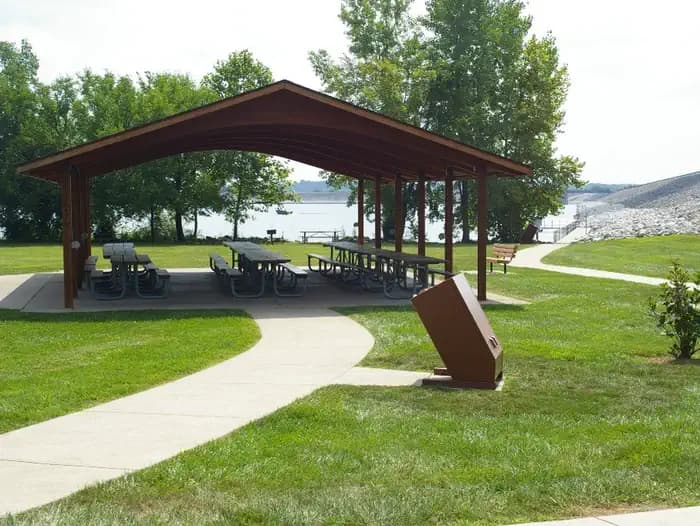 CJ BROWN DAM AND RESERVOIR - DAM SITE (OH)