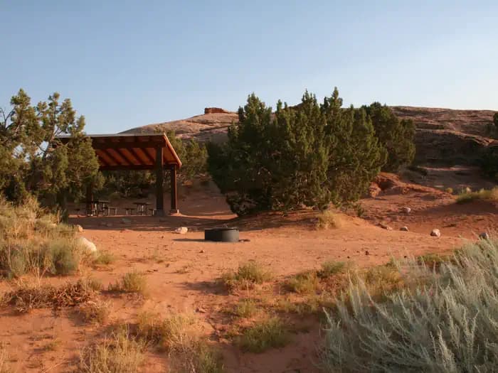 Sand Flats Recreation Area Group Campsites