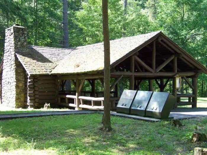 BACKBONE ROCK RECREATION AREA PAVILIONS
