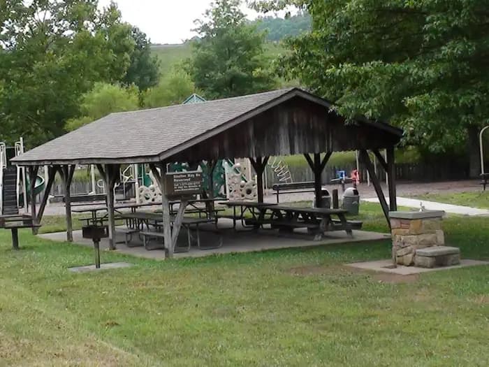 BURNSVILLE LAKE SHELTERS