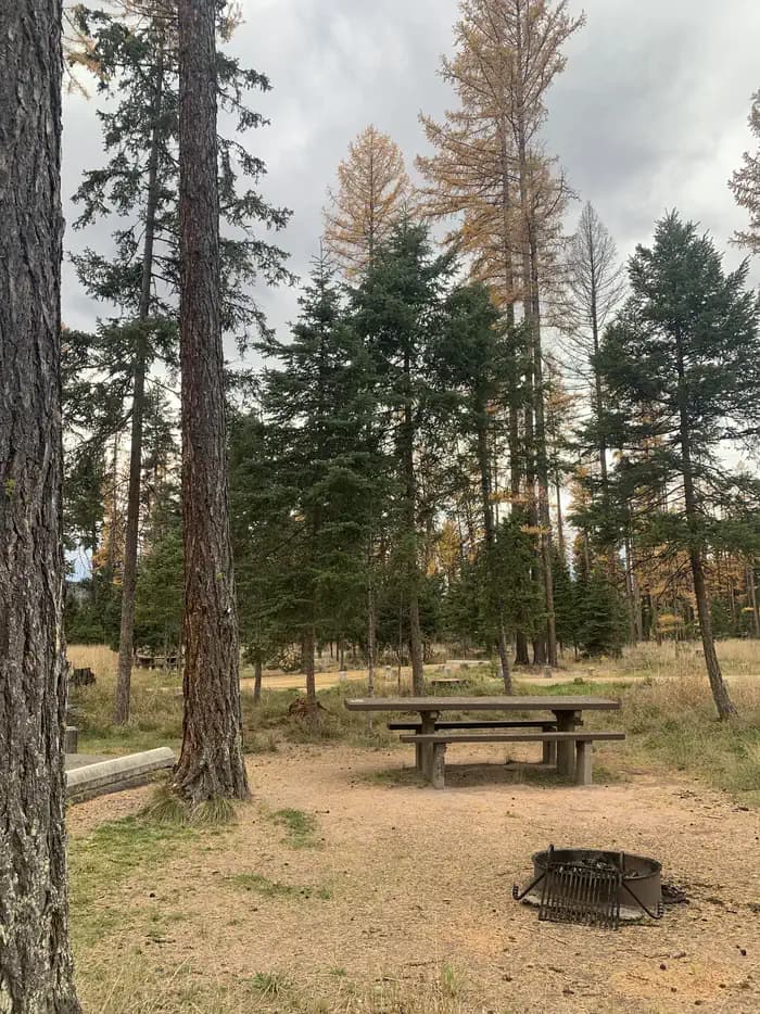 BIG LARCH CAMPGROUND